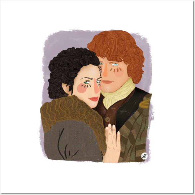 Outlander Wall Art by juf.illustration@gmail.com